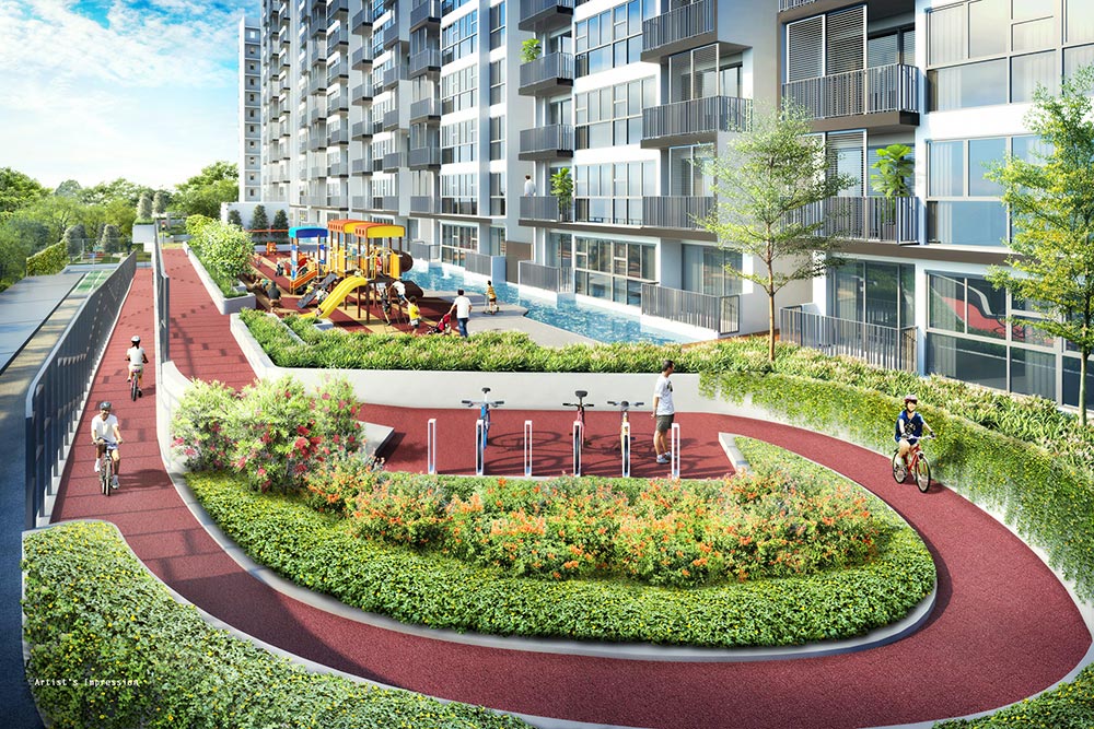 Westwood Residences - Cycle Track